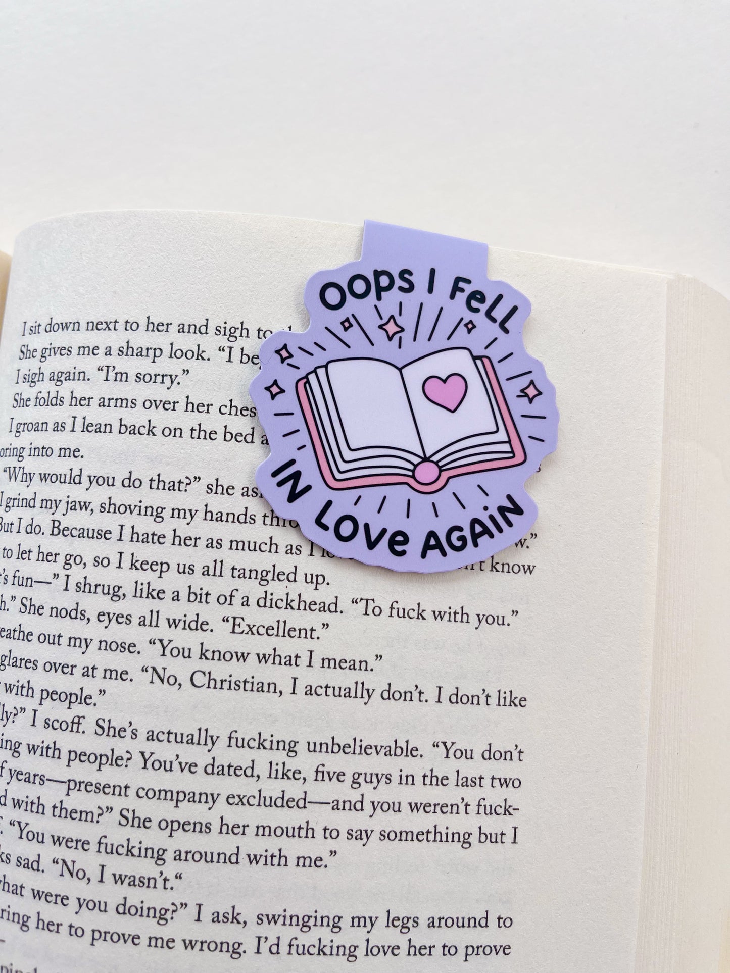 I Fell In Love Again Magnetic Bookmark