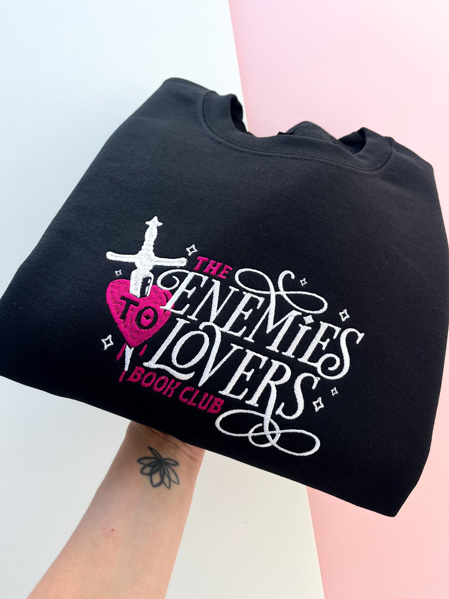 Enemies to Lovers Embroidered T-shirt