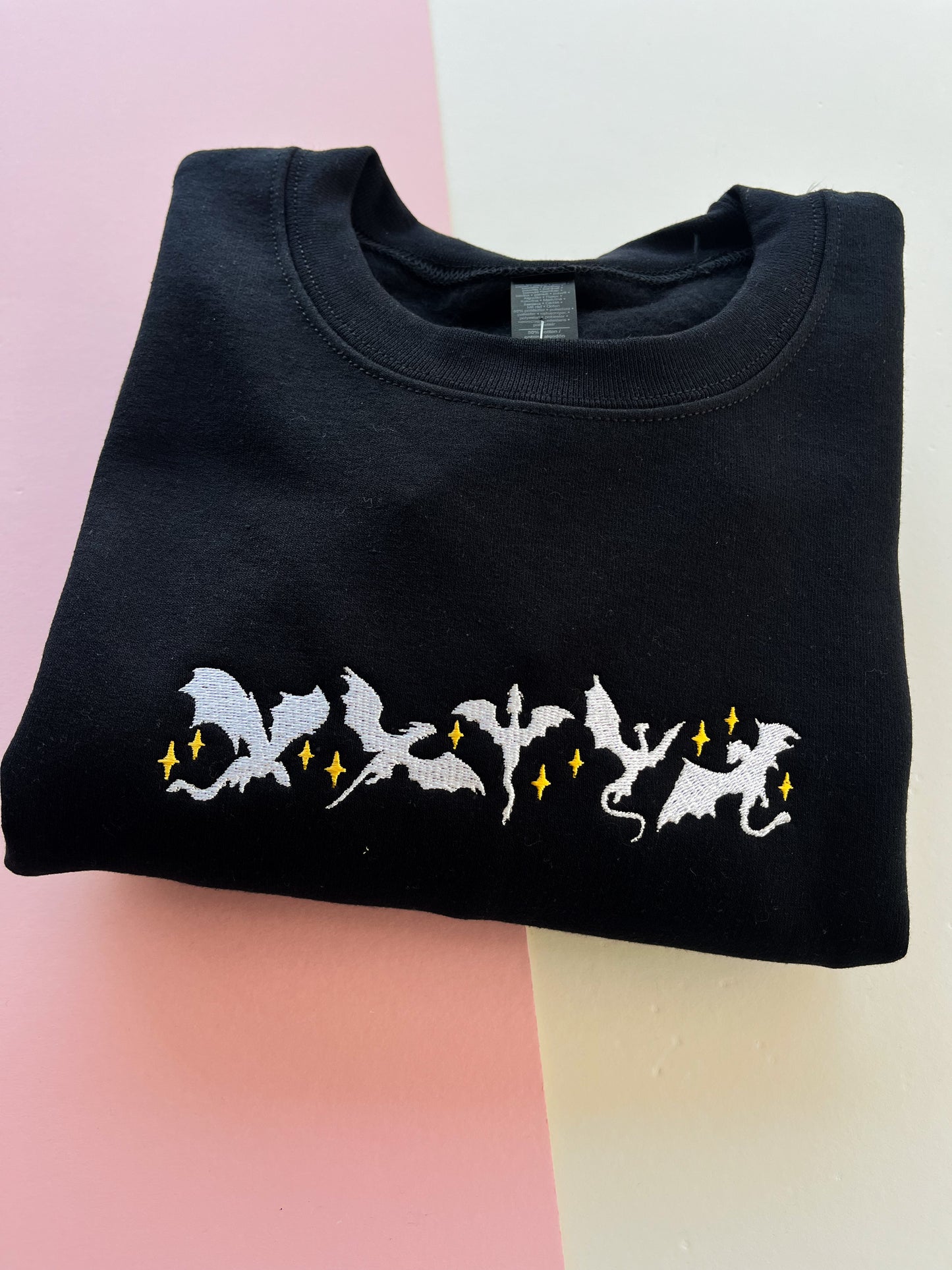 Dragons Embroidered Sweatshirt