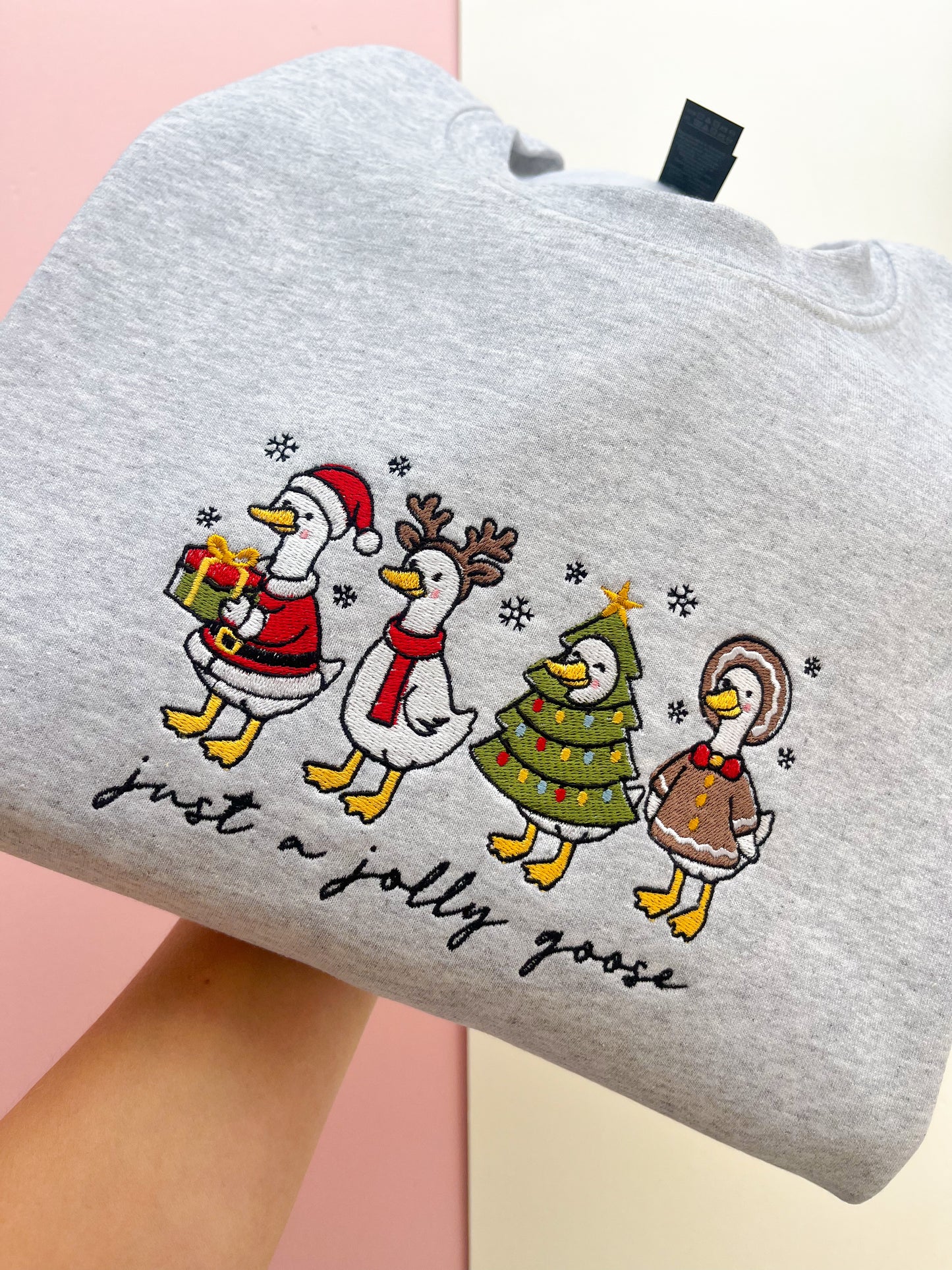Jolly Goose Embroidered Sweatshirt