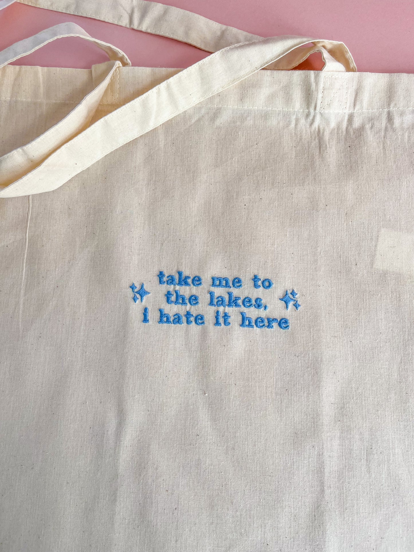 Take Me To The Lakes Tote Bag