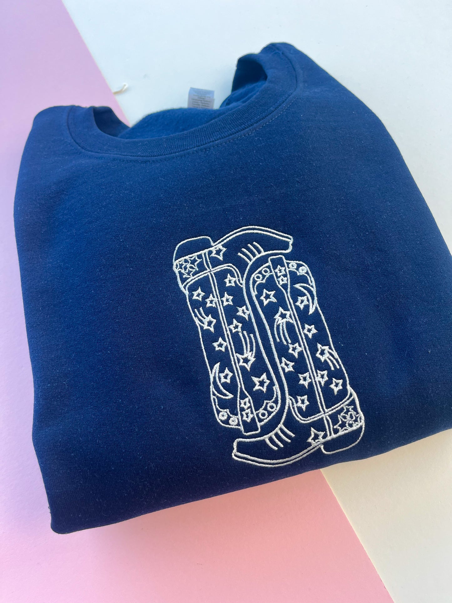 2XL Cowboy Boots Sweatshirt