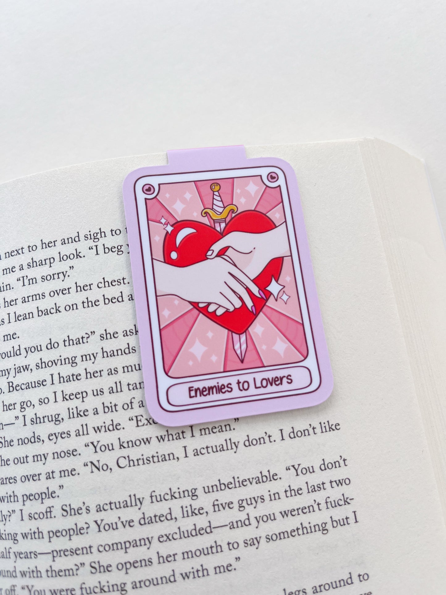 Enemies to Lovers Magnetic Bookmark