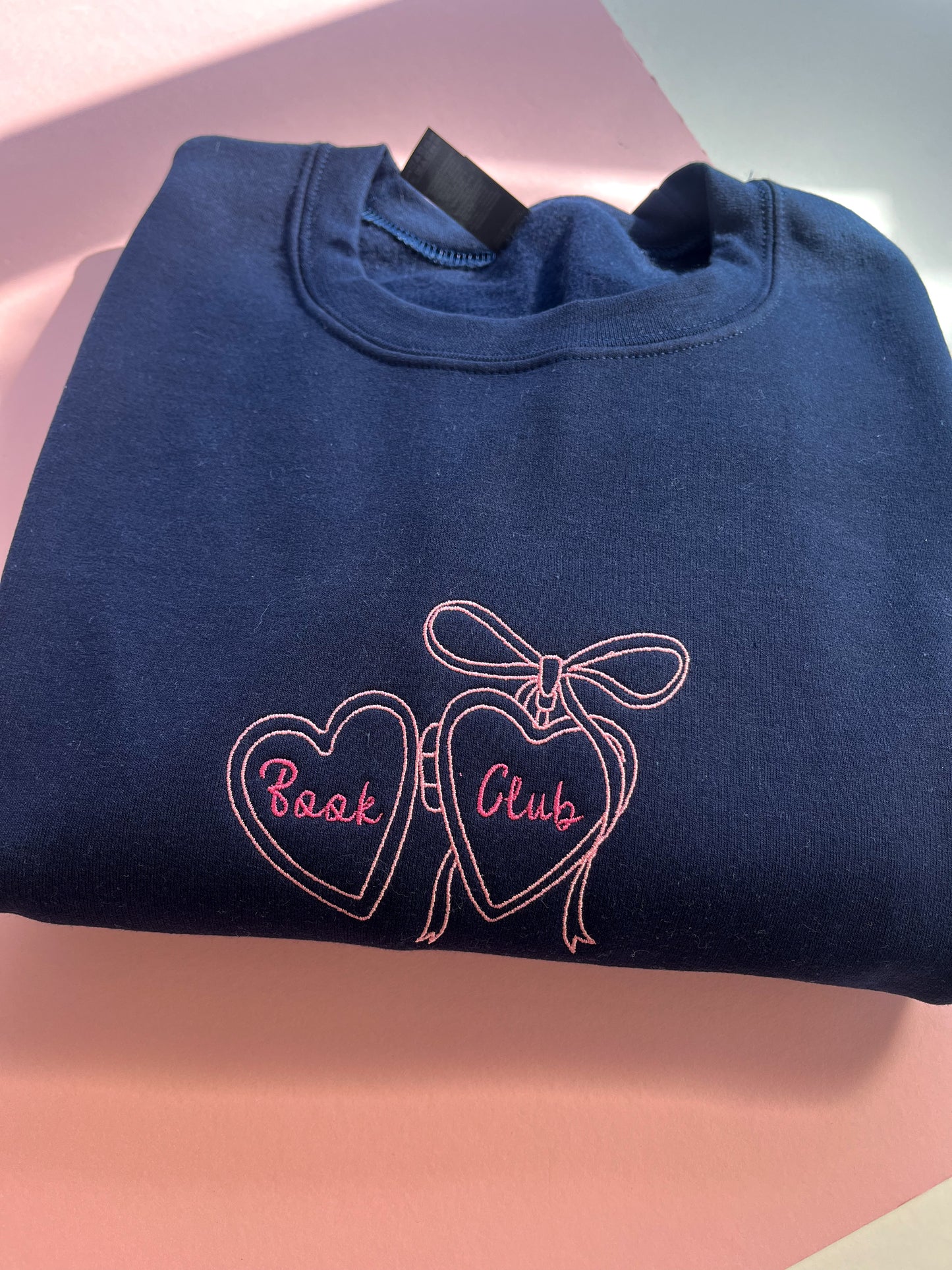 Book Club Embroidered Sweatshirt