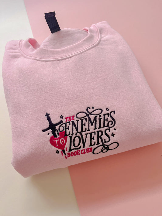 Enemies To Lovers Embroidered Sweatshirt