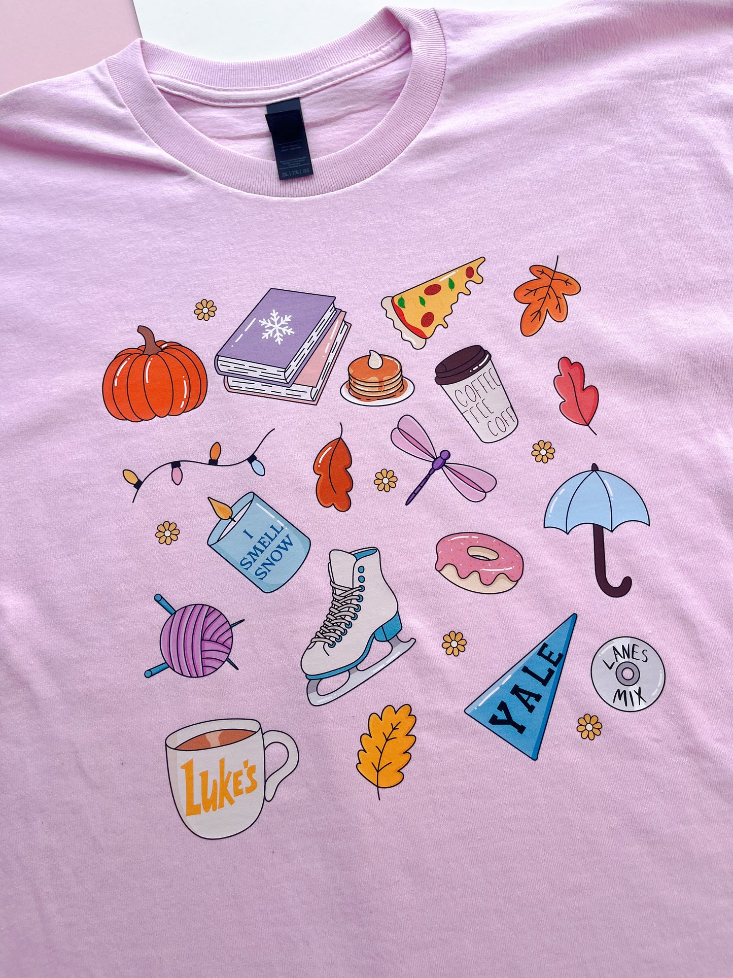 Gilmore Girls Icons Printed T-shirt