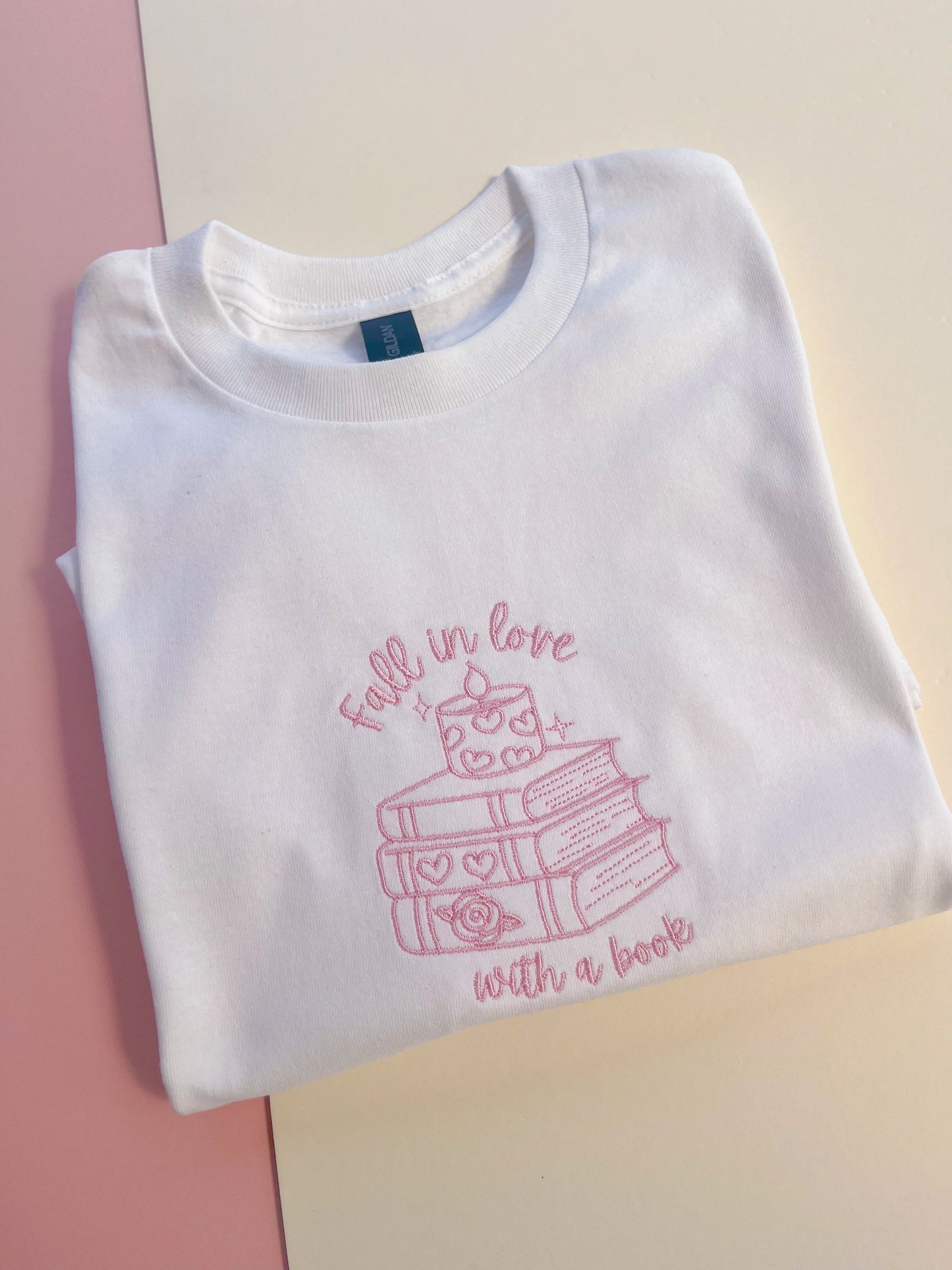 Fall in Love with a Book T-shirt