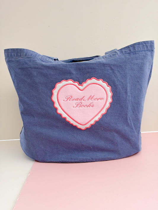 Read More Books Denim Tote
