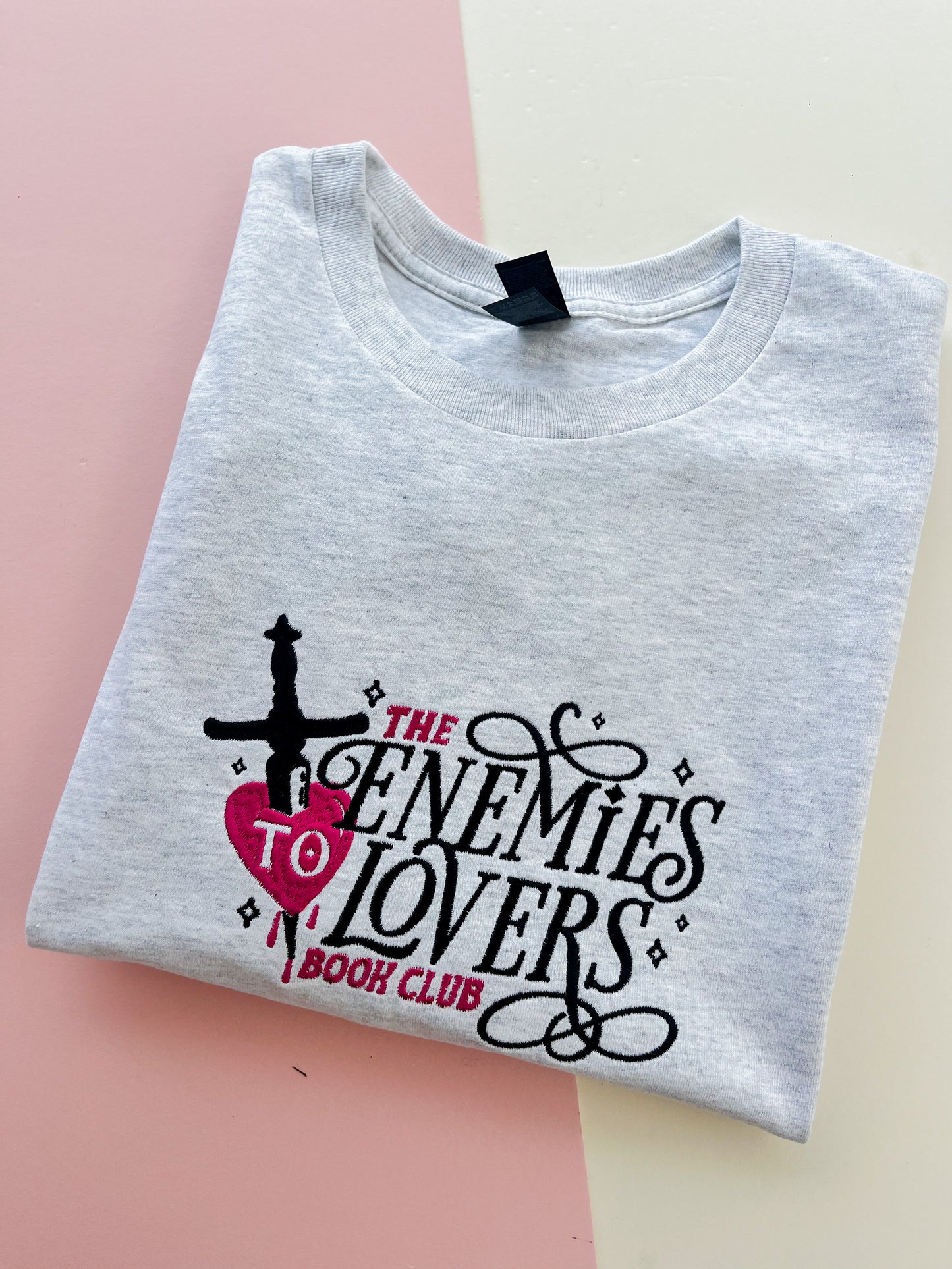 Enemies to Lovers Embroidered T-shirt