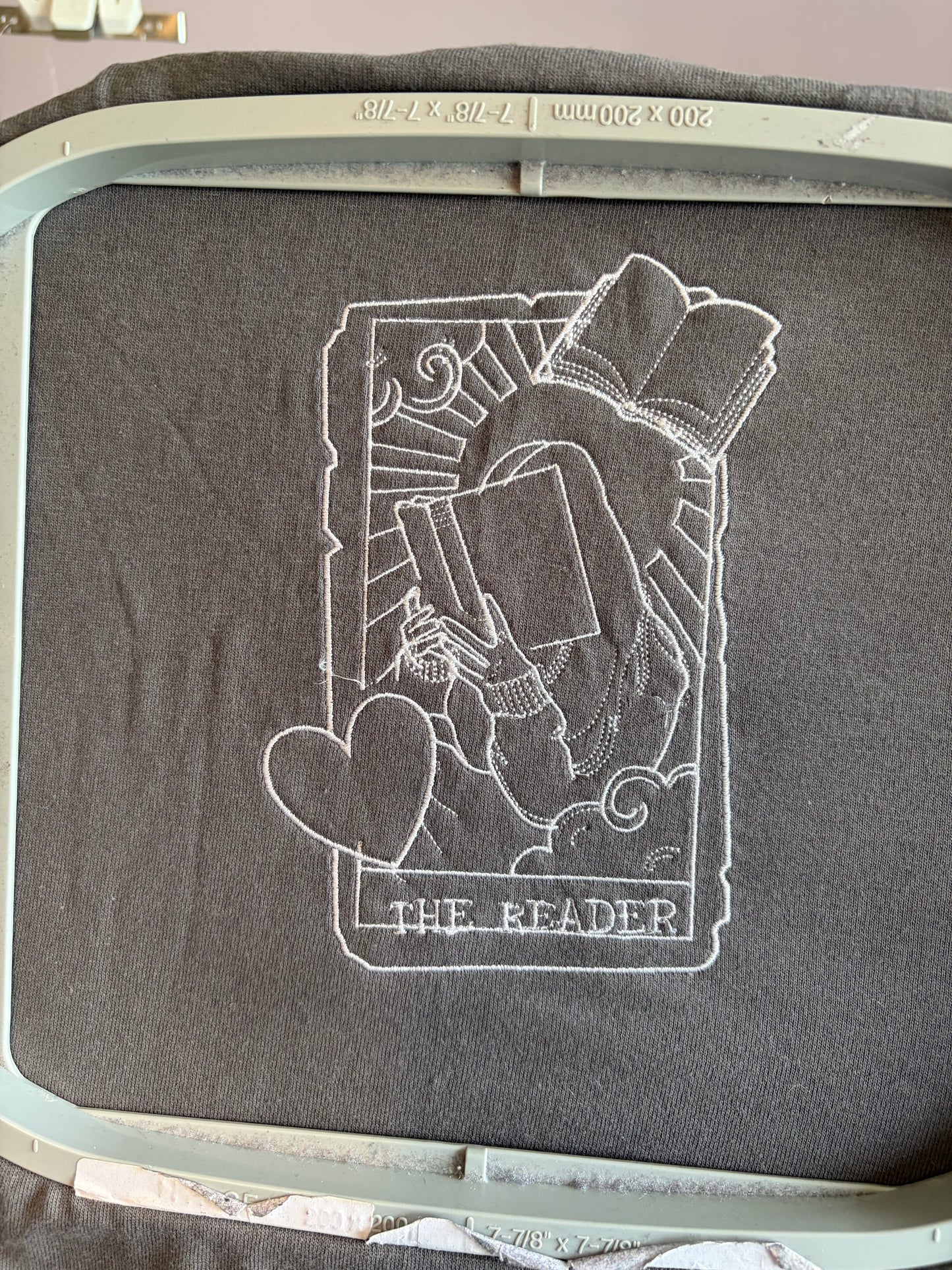SECOND - M The reader t-shirt X Robyn Ellen collab