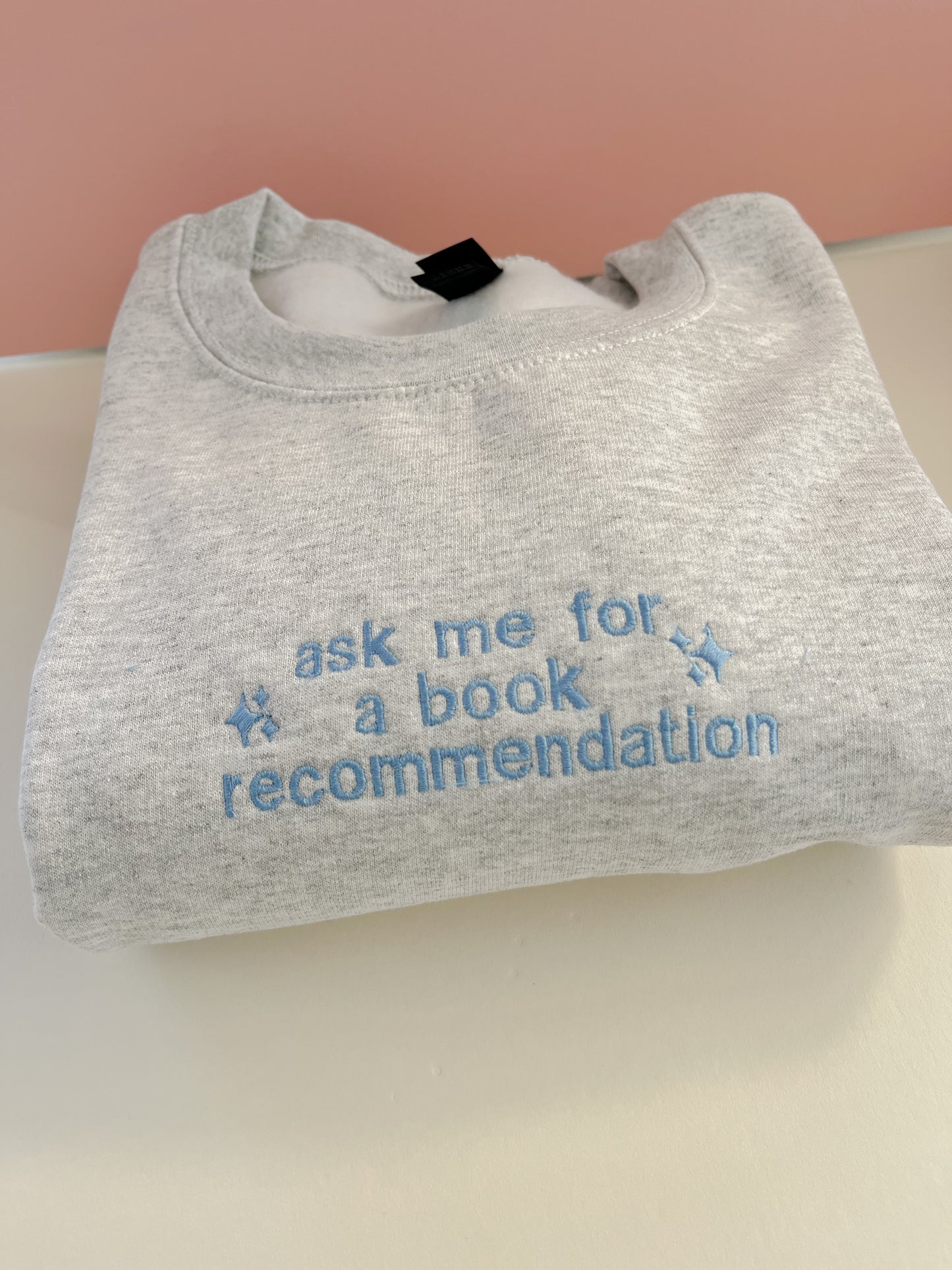 Book Recommendation Sweatshirt