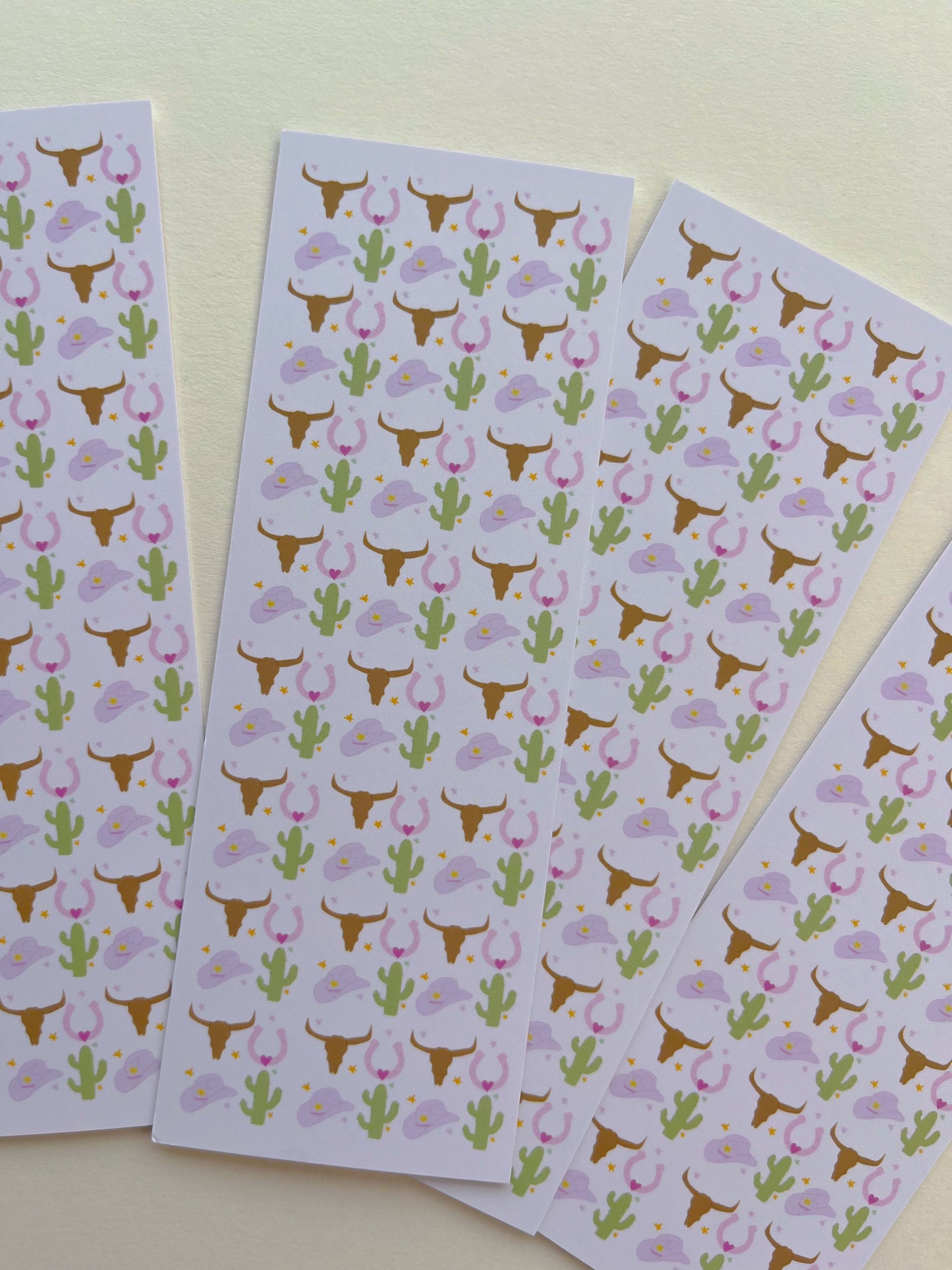 Cowboy Icons Bookmark