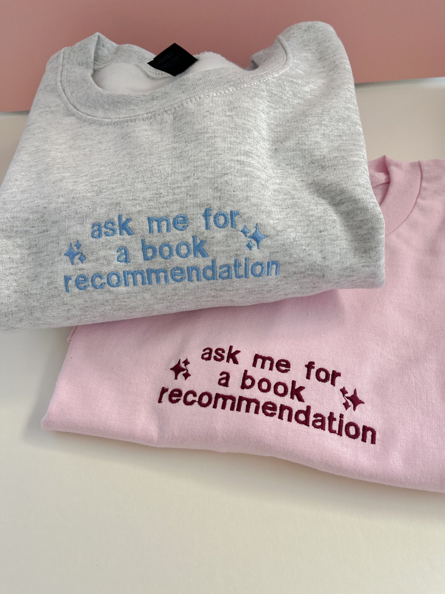 Book Recommendation Sweatshirt