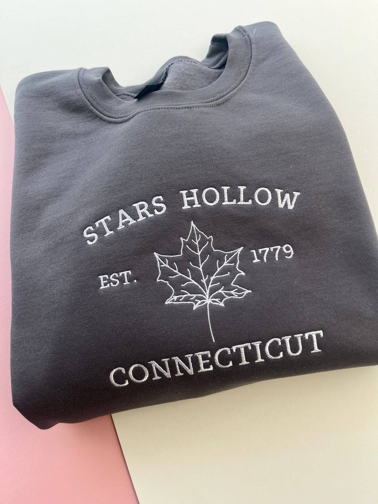 Stars Hollow Embroidered Sweatshirt