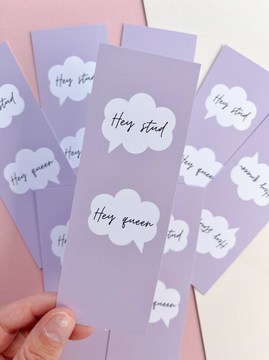 Hey Stud Bookmark