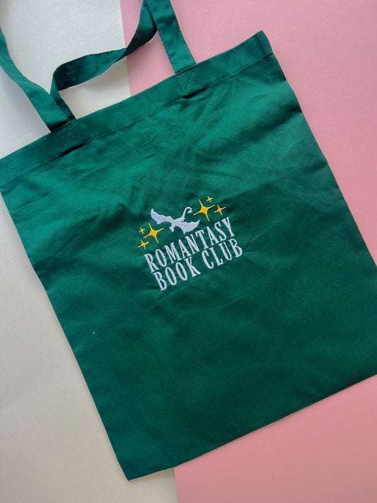 Romantasy Book Club Tote Bag