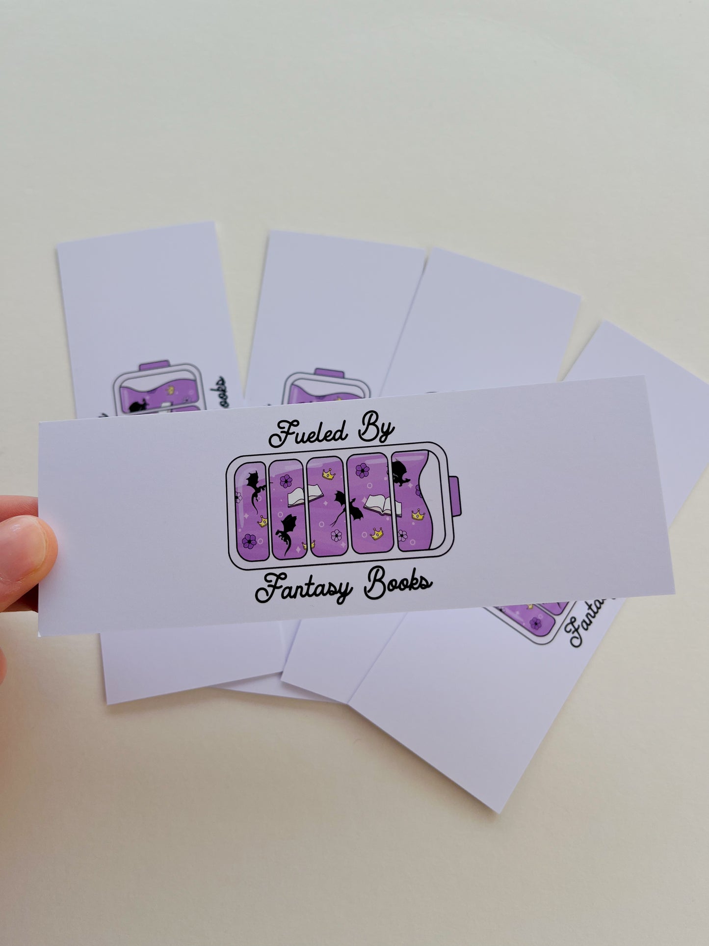 Fueled by Fantasy Books Bookmark