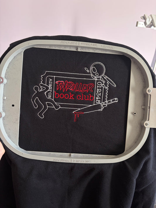SECOND - 3XL Thriller Book Club - Robyn Ellen Collab Sweatshirt