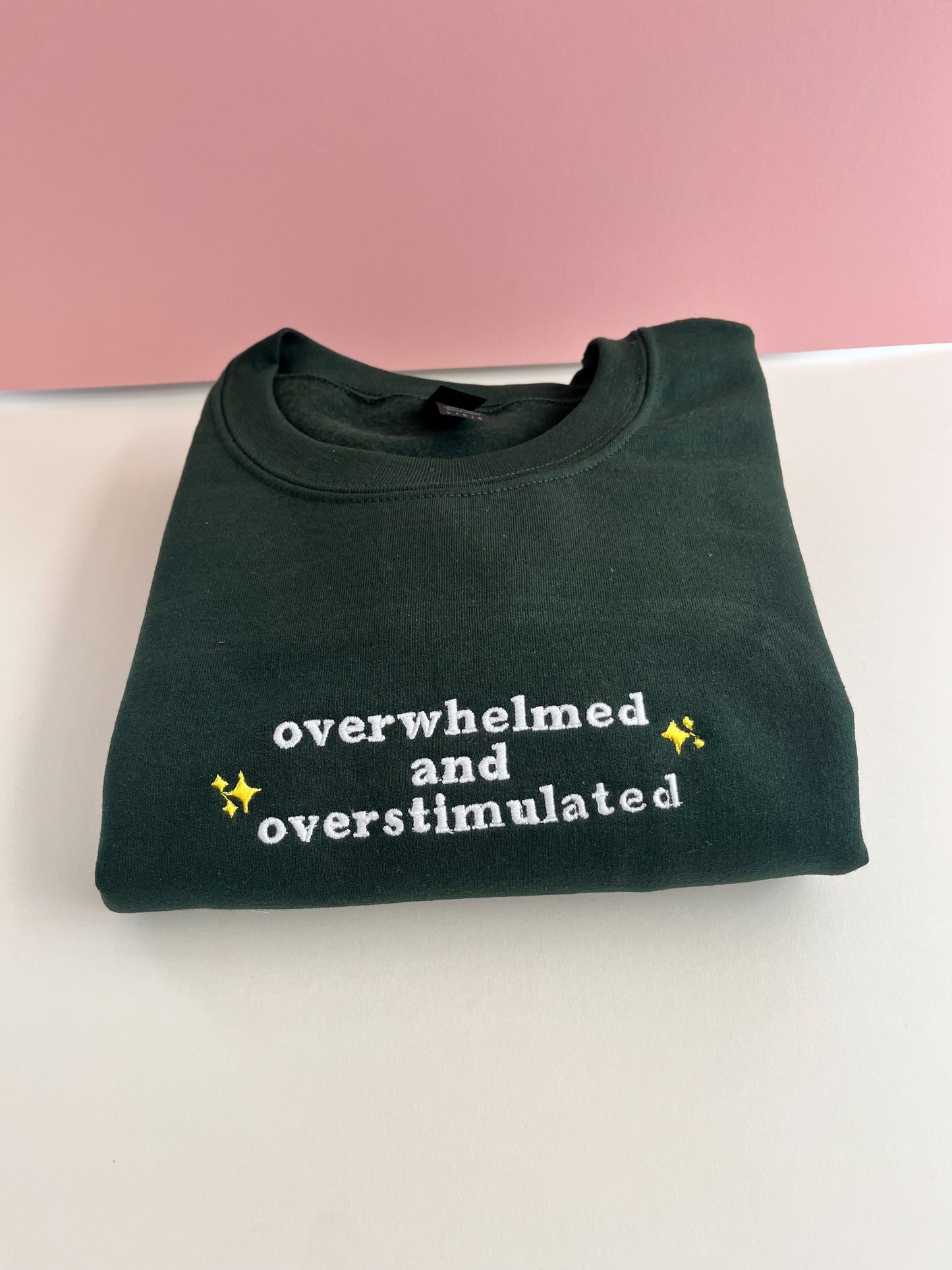 Overwhelmed and Overstimulated Sweatshirt