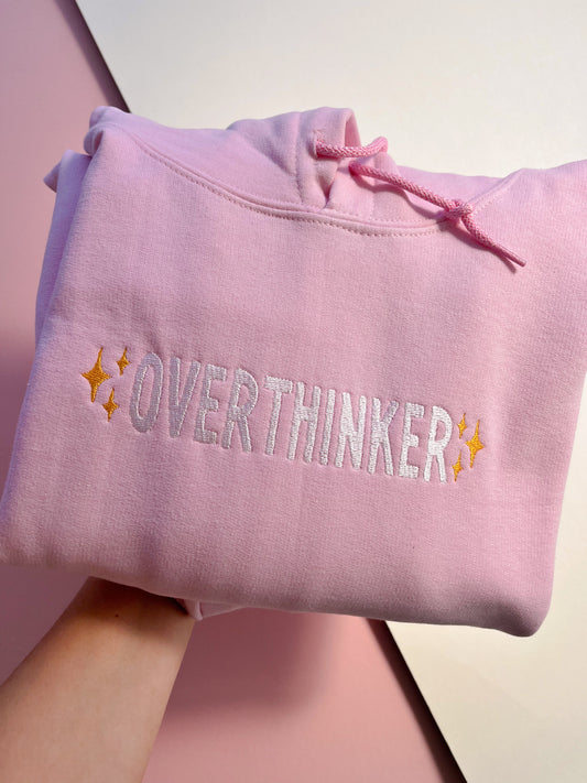 Overthinker Embroidered Sweatshirt