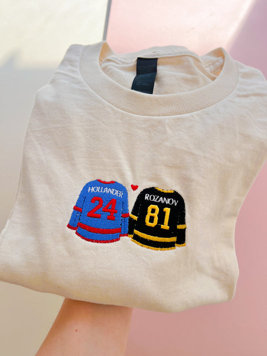 Hollander & Rosanov Embroidered T-shirt