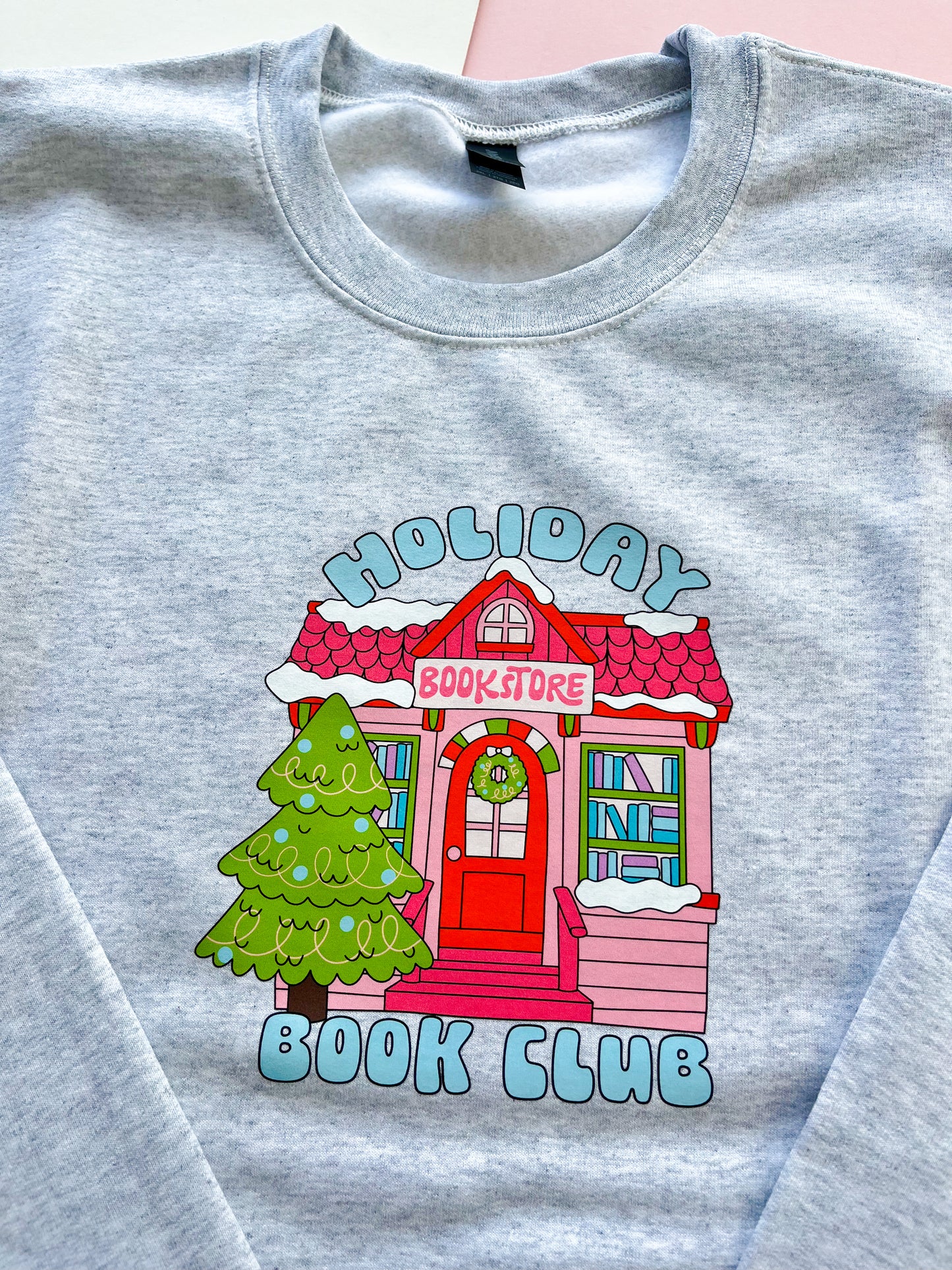 Holiday Bookstore Printed Sweatshirt