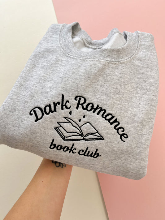 Dark Romance Embroidered Sweatshirt