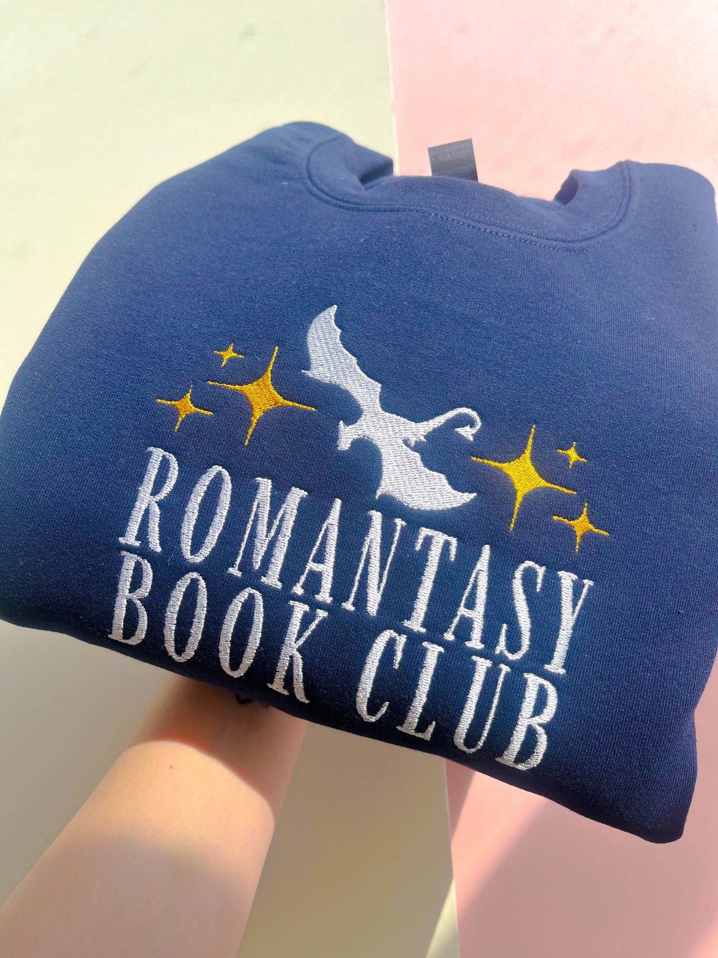 Romantasy Book Club Embroidered Sweatshirt