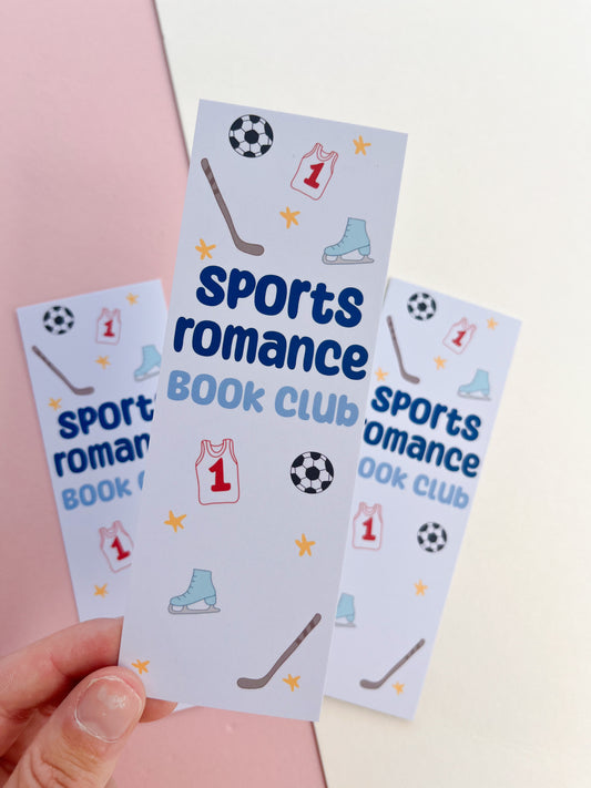 Sports Romance Bookmark