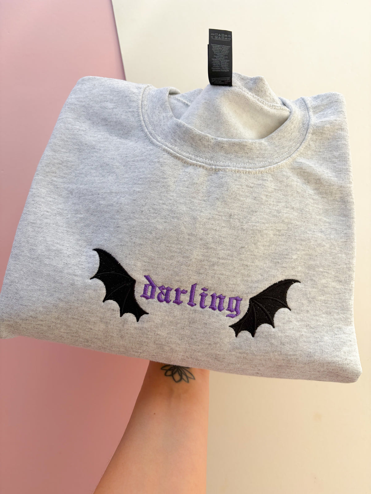 Darling Embroidered Sweatshirt