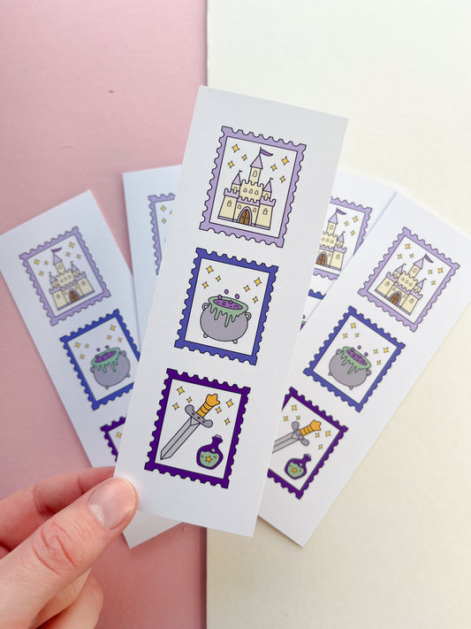 Fantasy Stamps Bookmark
