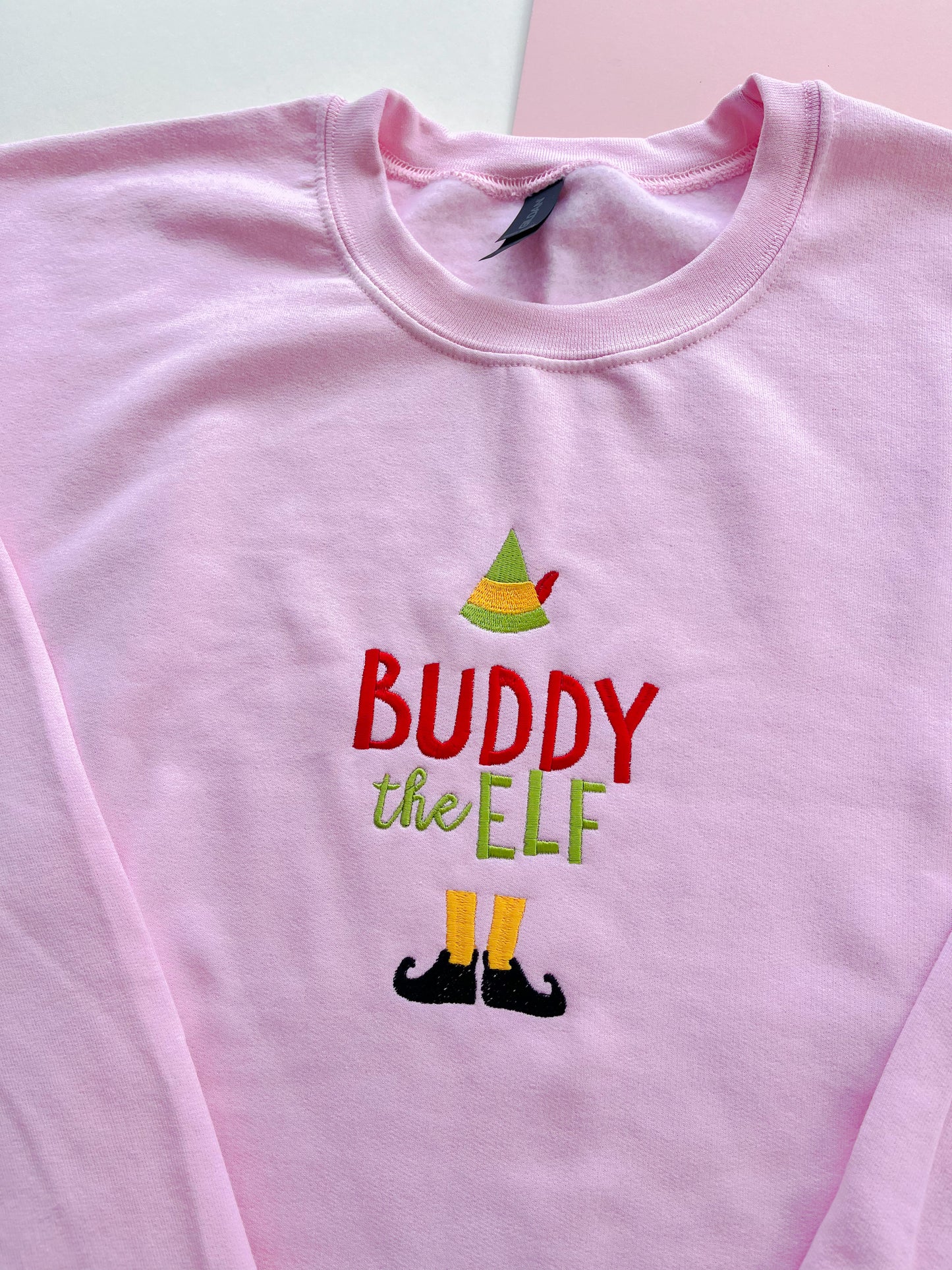 Buddy The Elf Embroidered Sweatshirt