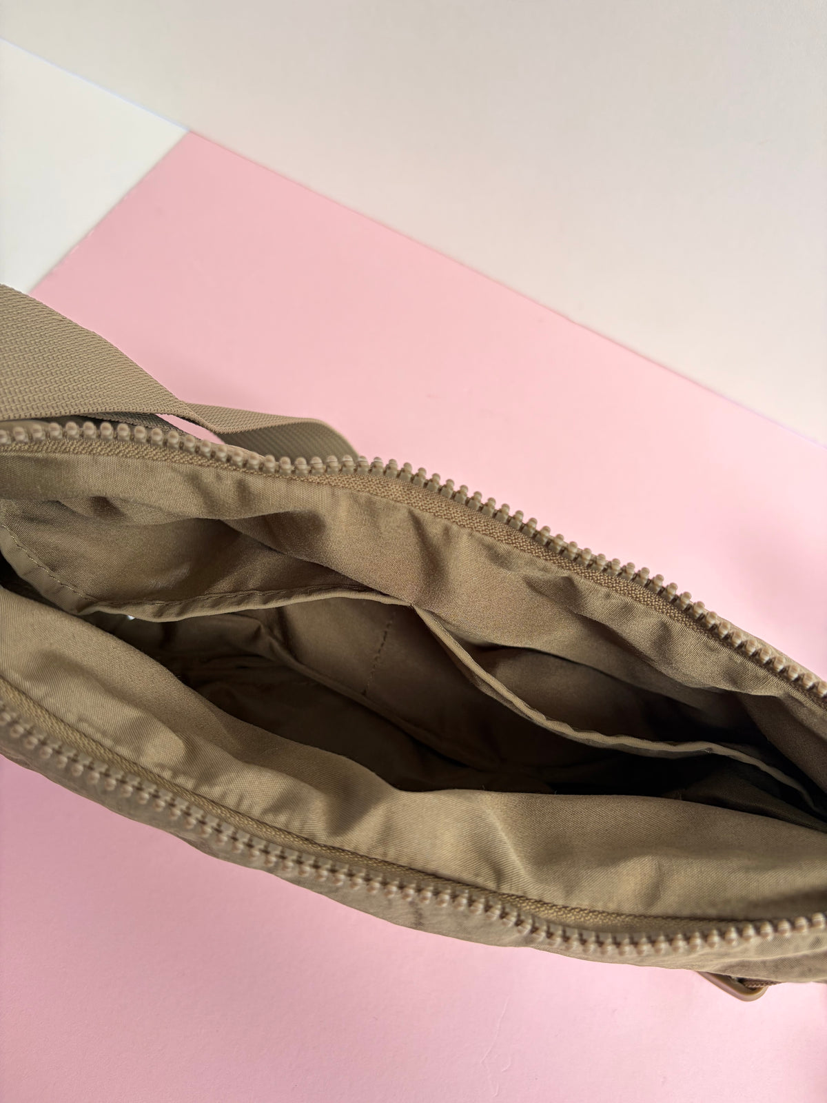 Feral reader quilted shoulder bag