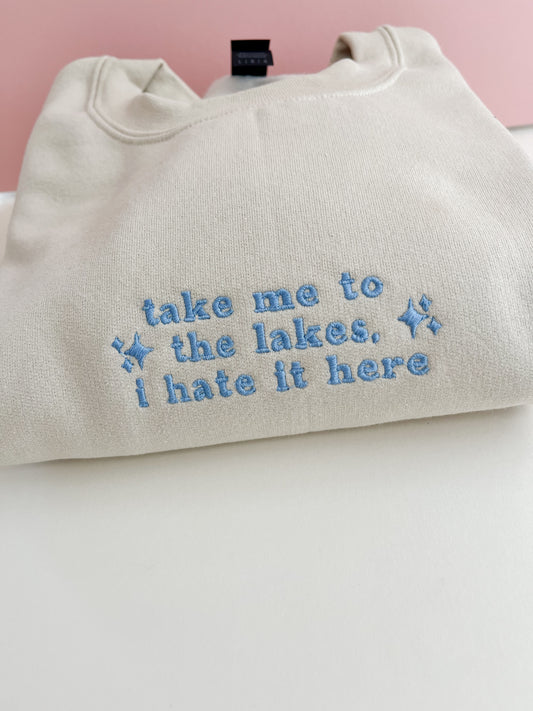 Take Me To The Lakes Sweatshirt