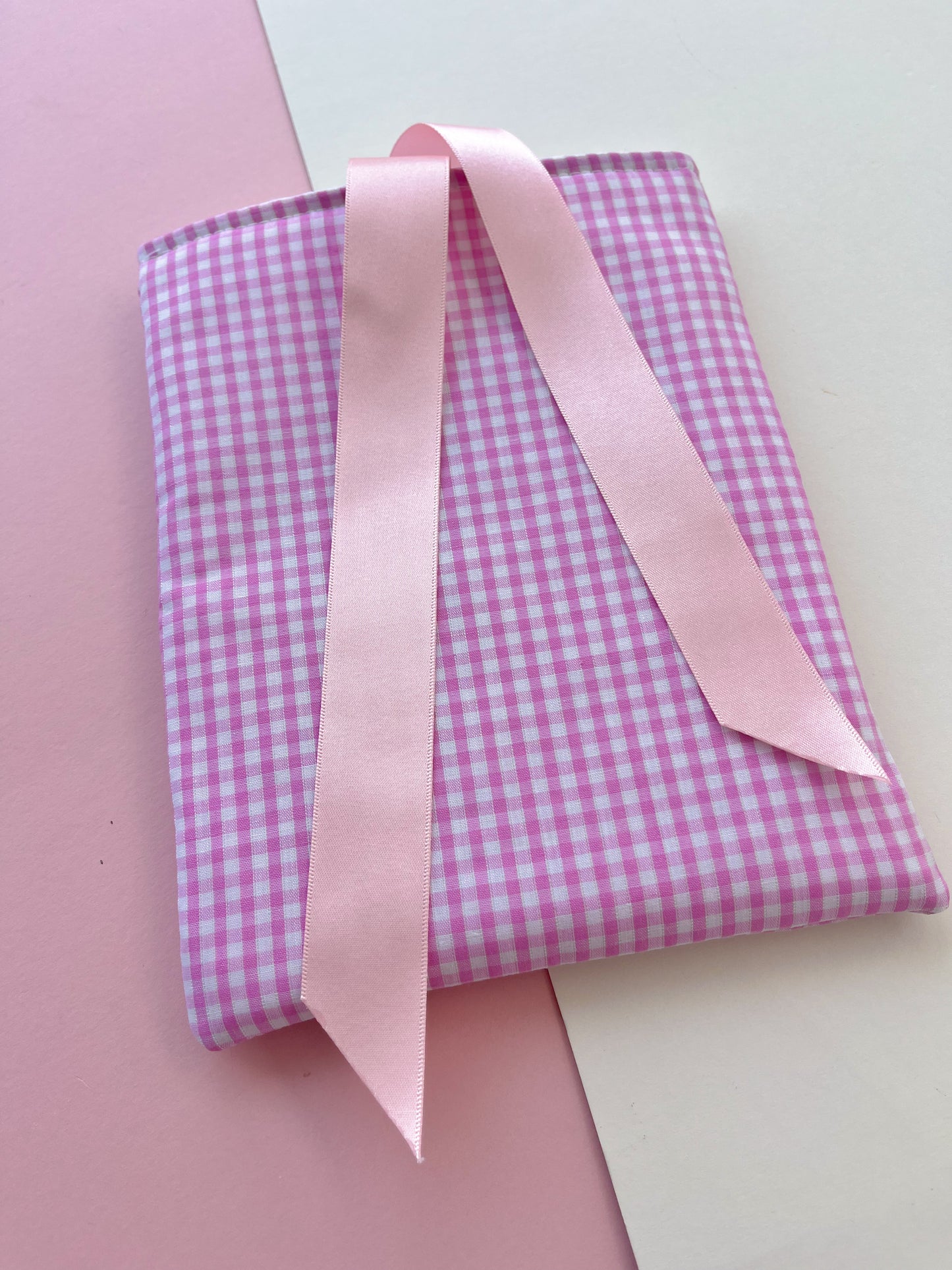Pink Gingham E-Reader Sleeve
