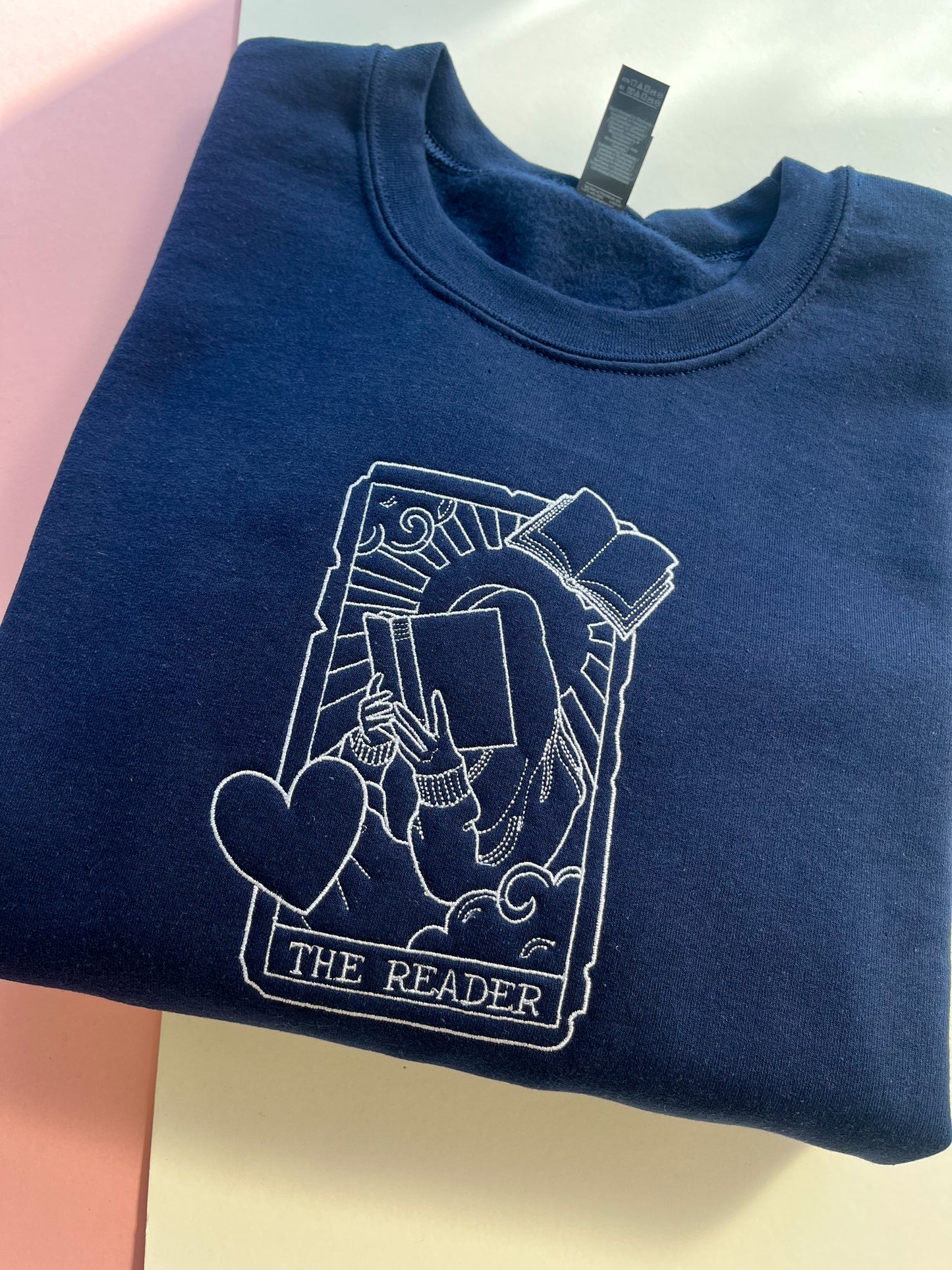 The Reader Embroidered T-shirt X Robyn Ellen Collab