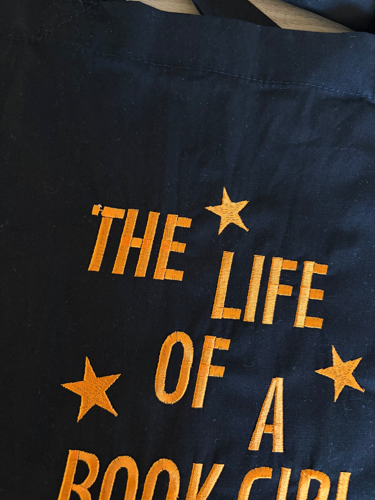 SECOND - The life of a book girl maxi tote