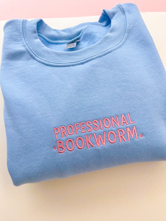Professional Bookworm Sweatshirt