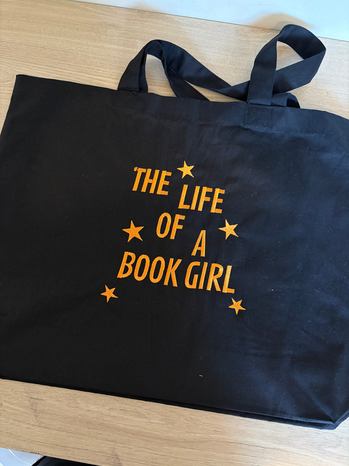 SECOND - The life of a book girl maxi tote