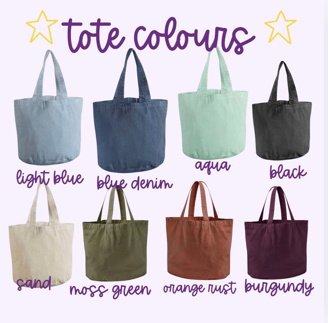 Denim Tote - Any Design from our website