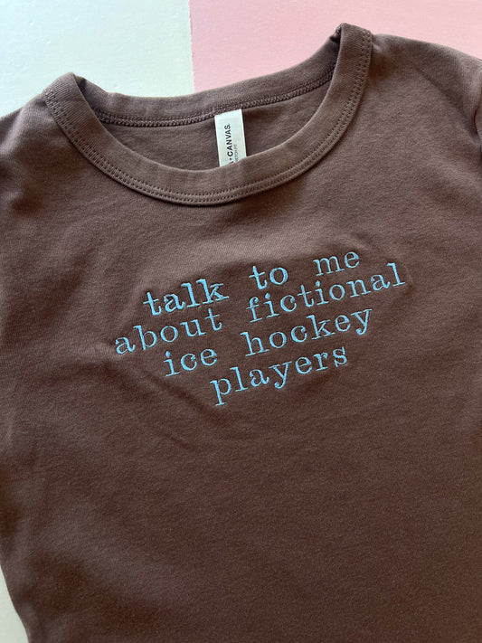 SECOND - SMALL Ice Hockey Baby Tee