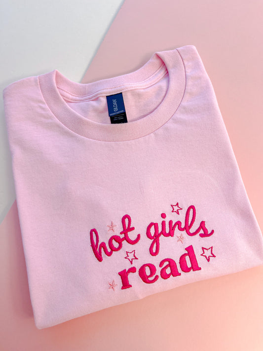 Hot Girls Read T-Shirt