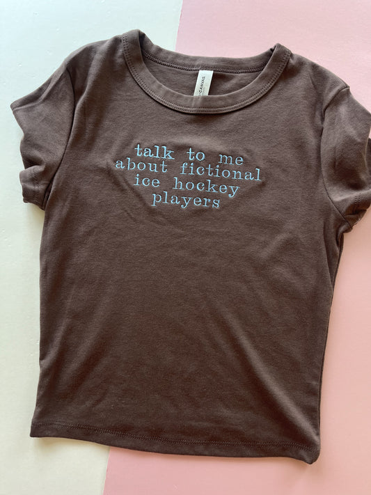 SECOND - SMALL Ice Hockey Baby Tee