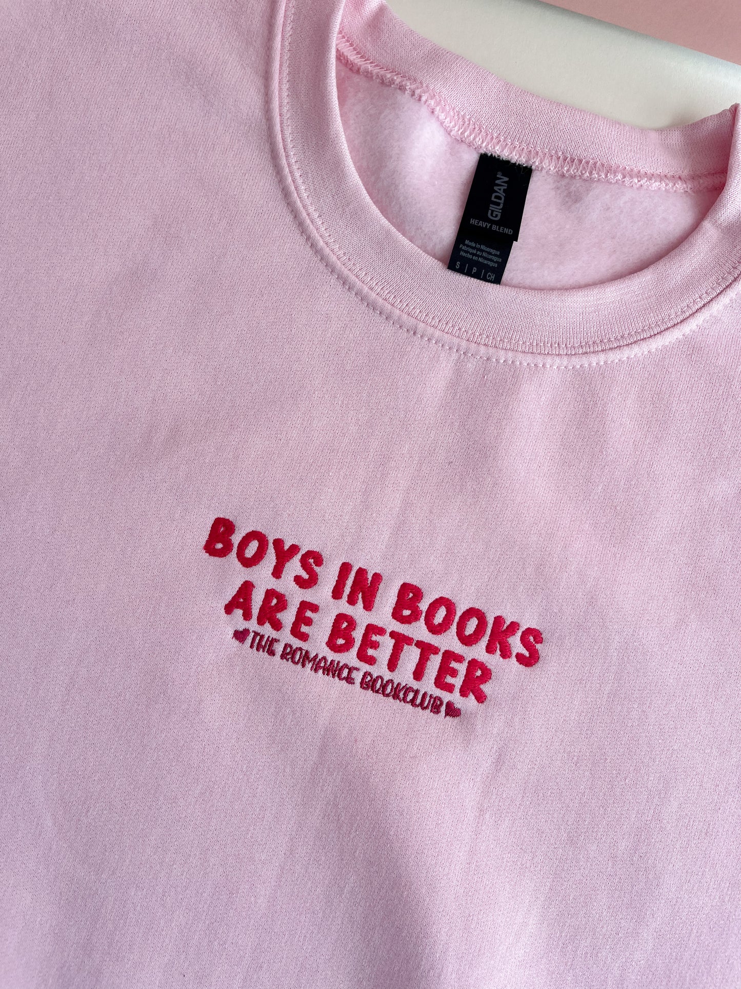 Boys are better in books sweatshirt