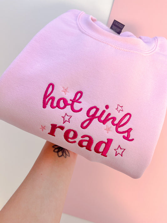 Hot Girls Read Sweatshirt