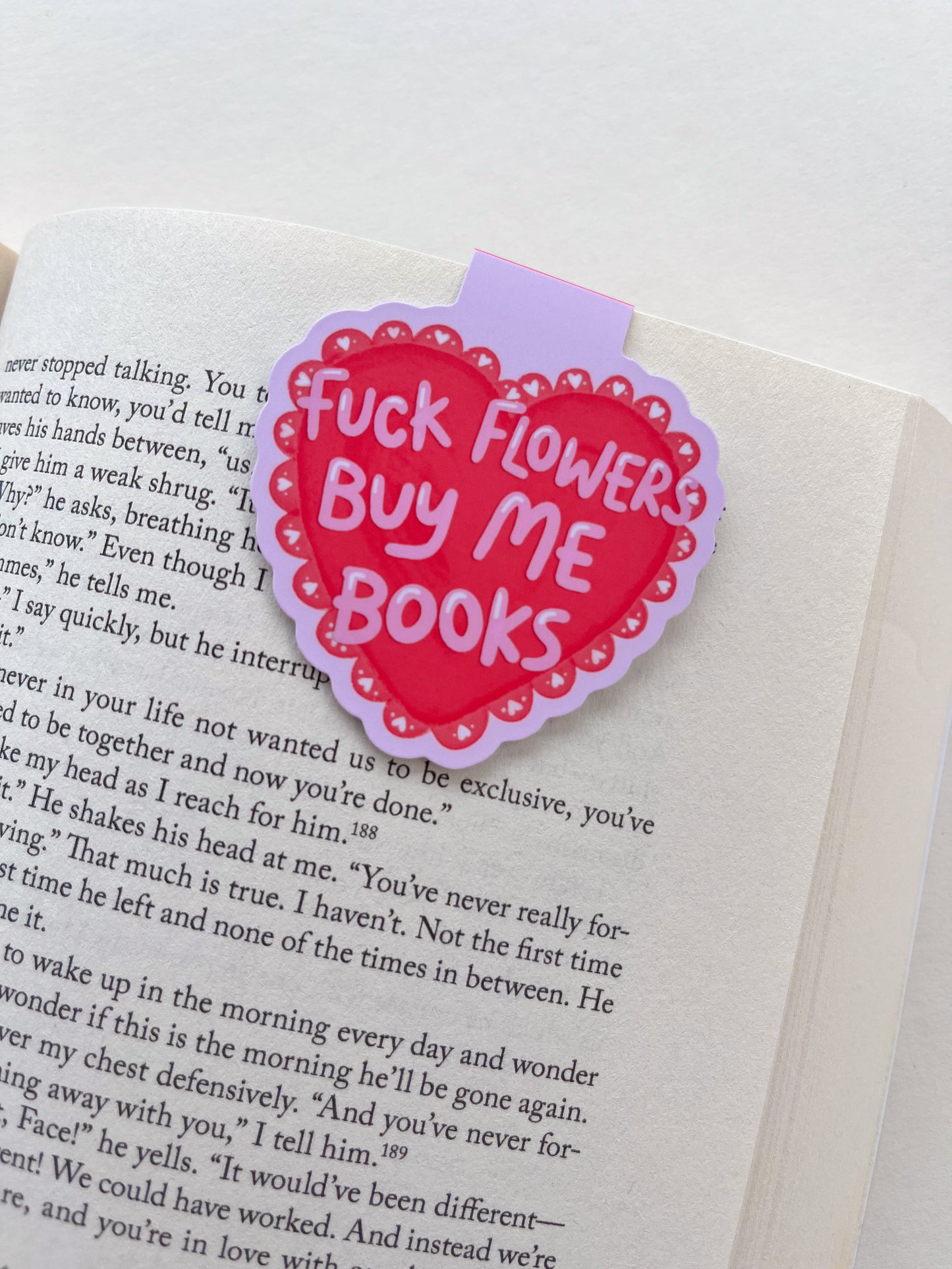 Buy Me Books Magnetic Bookmark