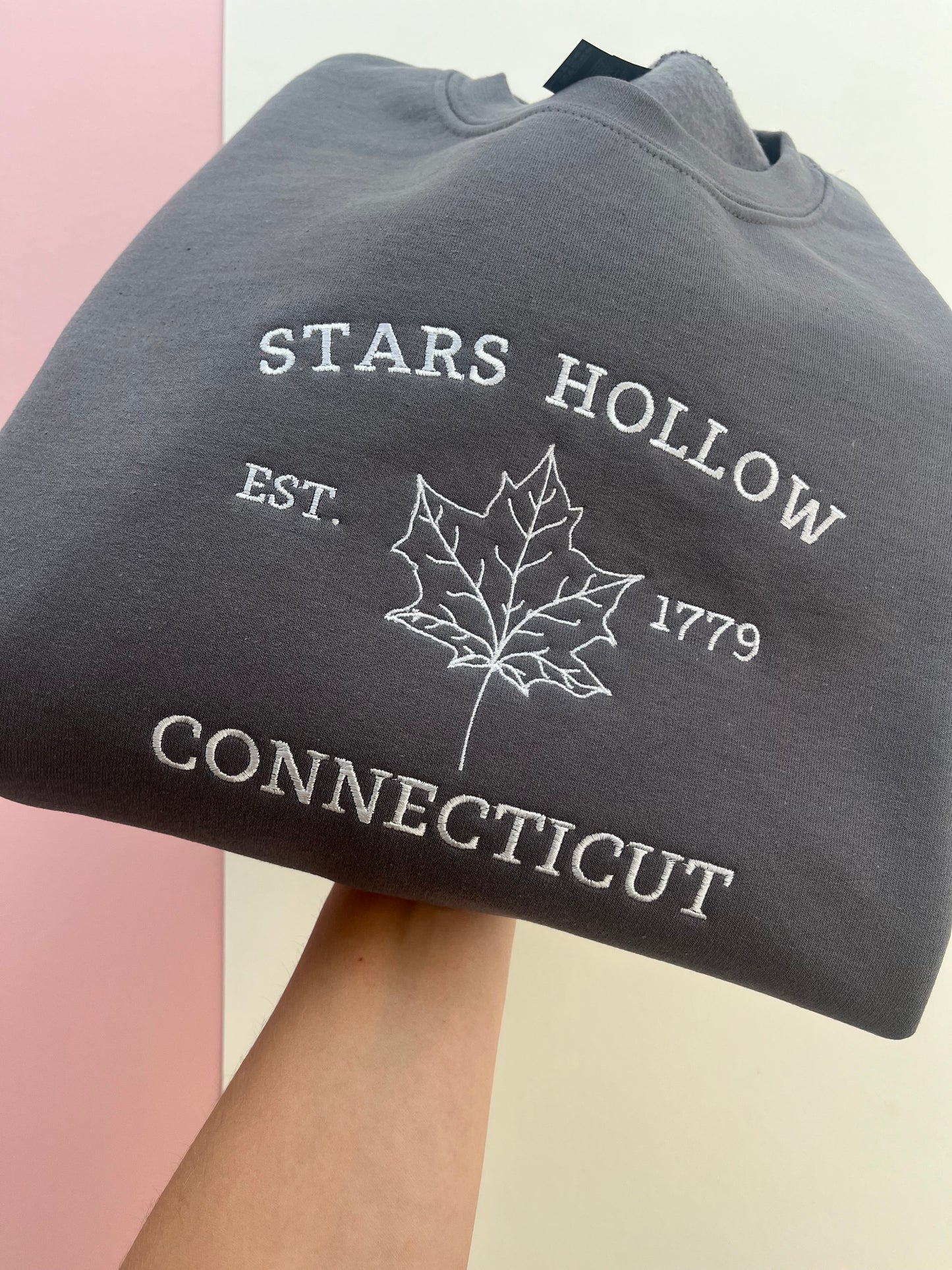 Stars Hollow Embroidered Sweatshirt